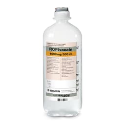 Ropivacain 1000mg 500ml-Local Anesthetica