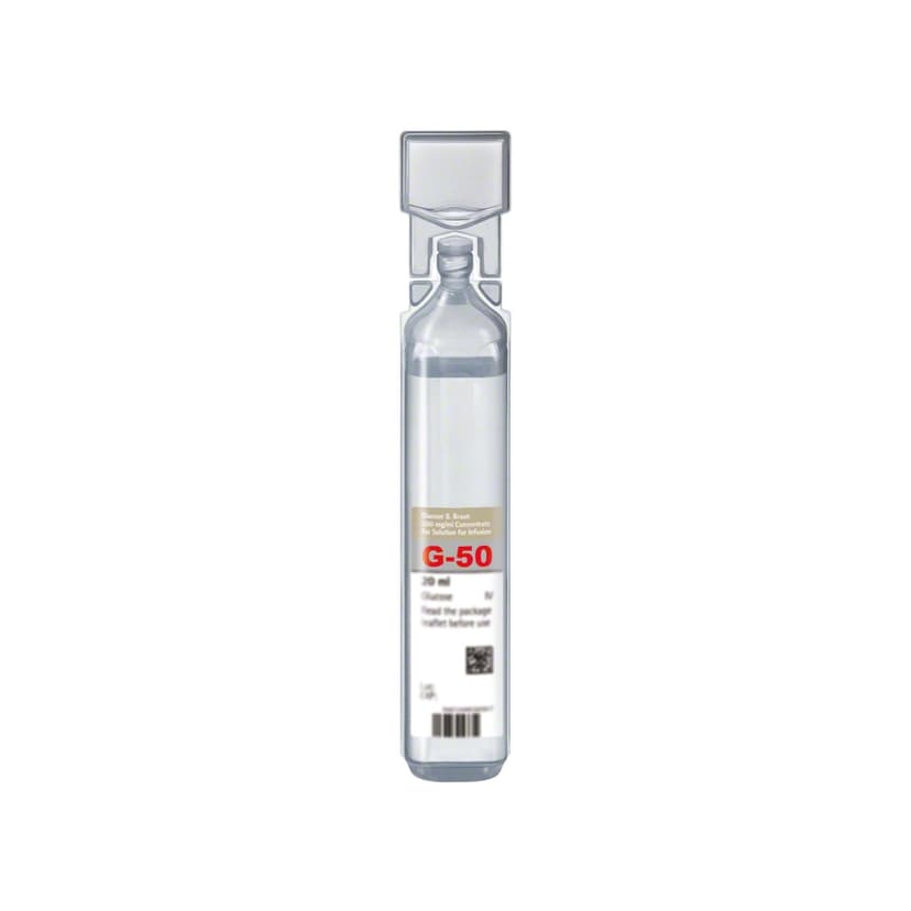Glucose 50% B. Braun-Concentrate for solution for infusion