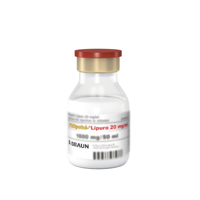Propofol-®Lipuro 20 mg/ml-Emulsion for injection or infusion. The Propofol for patients requiring long-term sedation for up to 7 d<br/>ays.