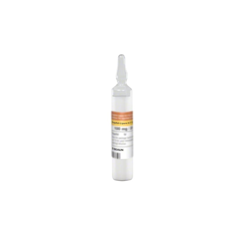 Propofol-® Lipuro 5 mg/ml-Emulsion for injection or infusion. The propofol without the "Ouch!"