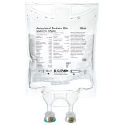 Aminoplasmal Paed 10%-Special amino acid solution for parenteral nutrition for pediatric patients