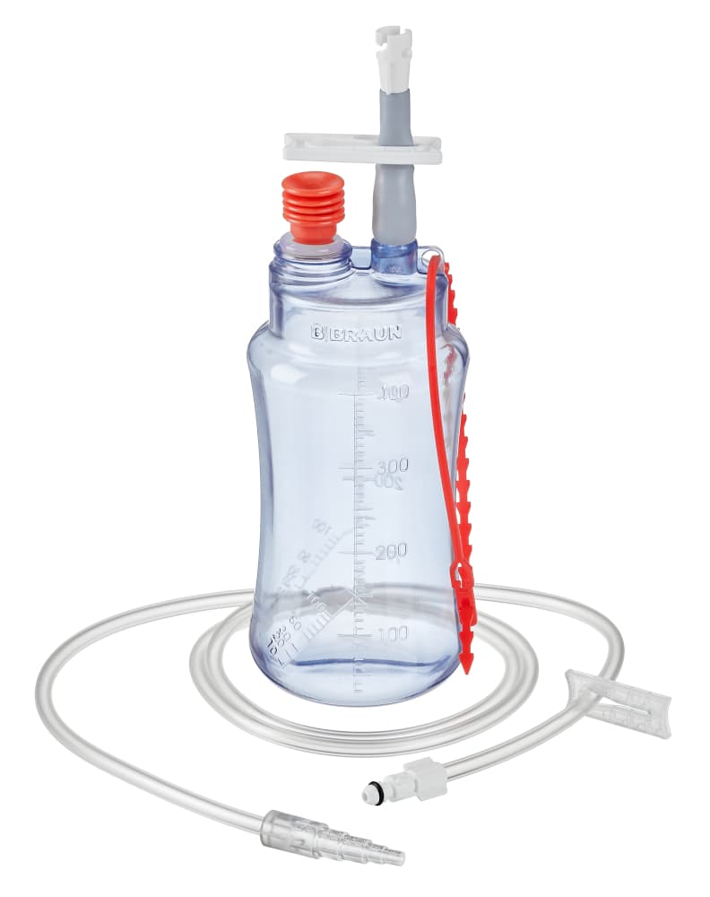 Redovac® Bayonet 400 V-High-vacuum wound drainage systems according to Redon