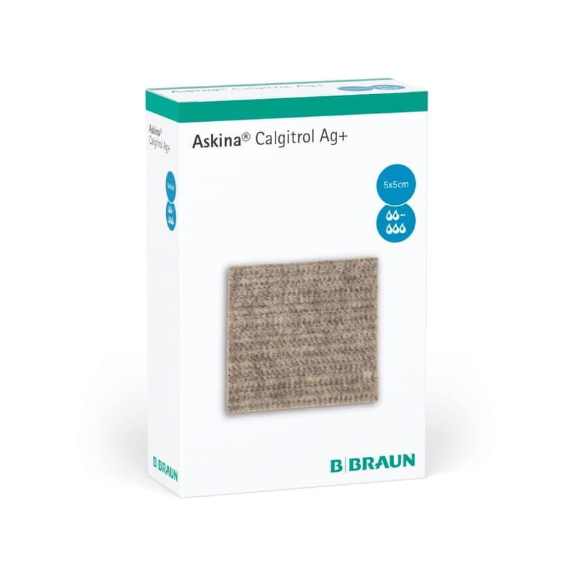 Askina Calgitrol Ag+ 5x5 cm-Packaging picture