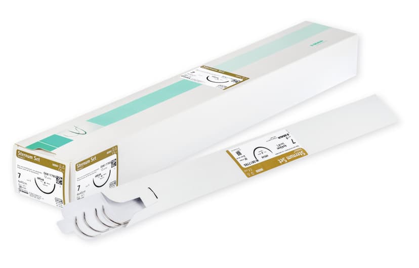 Steelex® Sternum Set peel and box-Non-absorbable suture