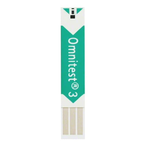 Omnitest® 3 test strips-Test strips for blood glucose measurement