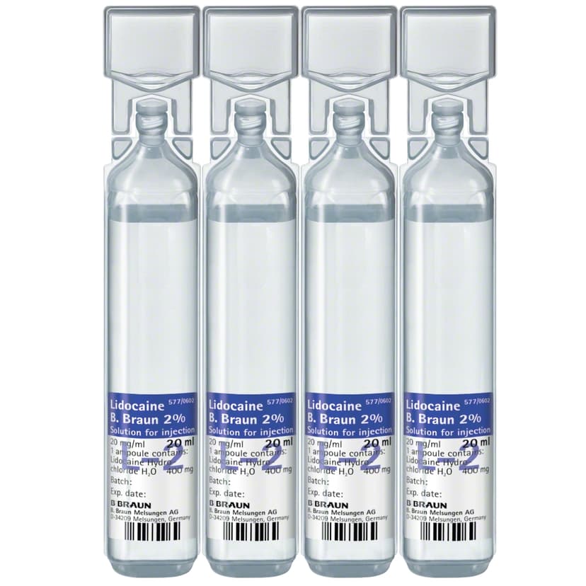 Lidocaine 2% MPc 20ml-Solution for injection