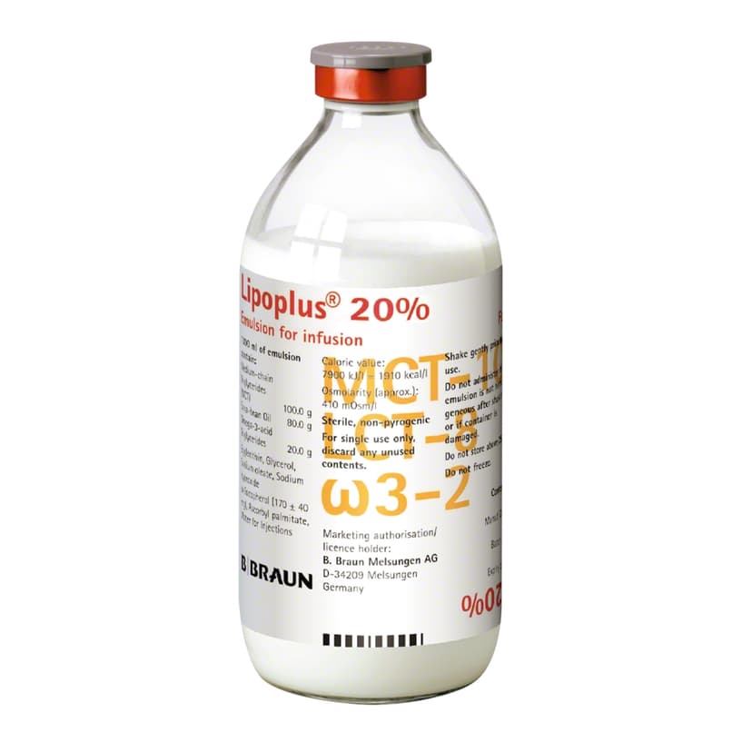 Lipoplus®-glass bottle 500ml