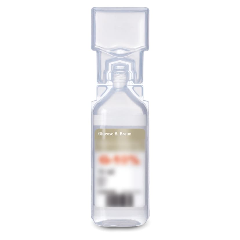 Glucose 10 % (w/v) Injection B. Braun-Solution for injection in Mini-Plasco connect